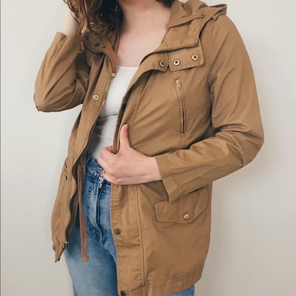 Love Tree Brown Hooded Jacket - Picture 6 of 9